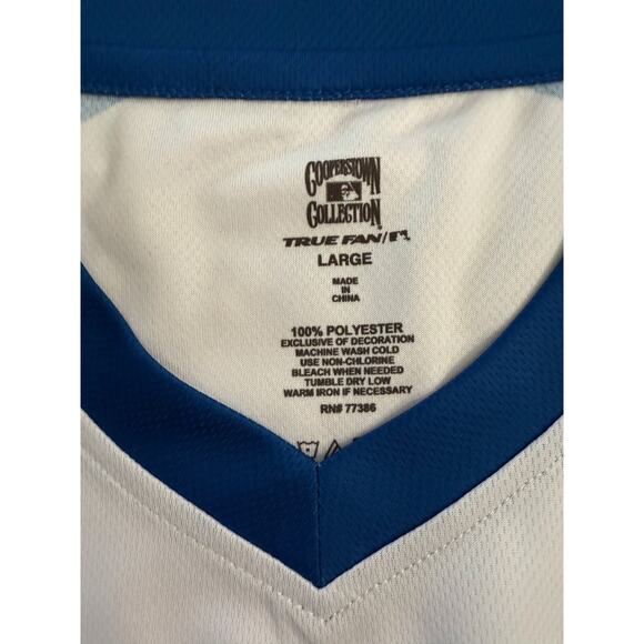 New York Mets Shirt Mens Large MLB Baseball Cooperstown Collection Tee - Picture 3 of 6